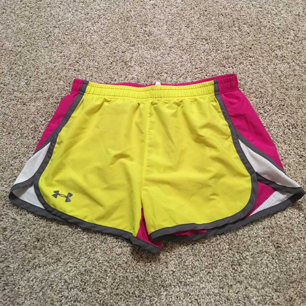 Under armour exercise shorts